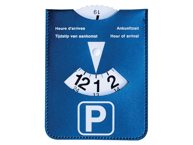 Parkeerschijf blauw