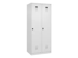 locker,HxBxD 1850x800x500mm,2vak,vak B 400mm,draaigrendel - 3