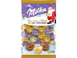 Kerstballen 350 gram Chocolade