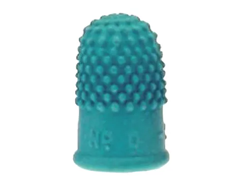 Doigtier de comptage Ø15mm vert 20 pièces