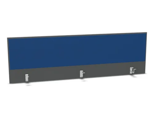 opzetpaneel bureau aanbouw achter MS-donkergrijs BN6016-blauw 1800mm