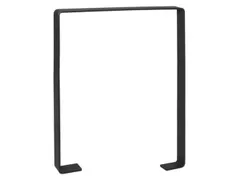 fietsbeugel,L 800mm,staal therm. verzinkt/met coating,DB703antraciet