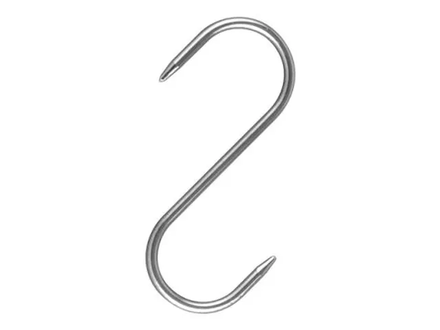 Vleeshaak rvs 100x 4mm