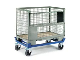 palletwiel,draagverm. 1200kg,laadvl. LxB 1230x830mm,laad H 290mm - 1