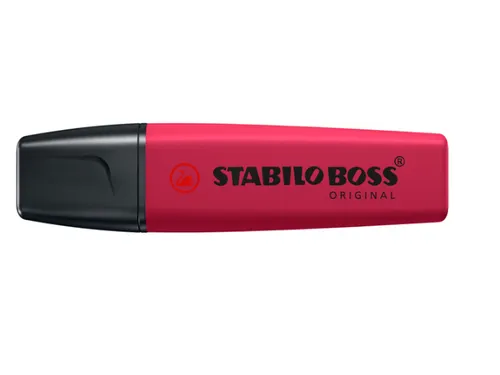 Markeerstift STABILO Boss 70/250 Wildflower bourgogne rood