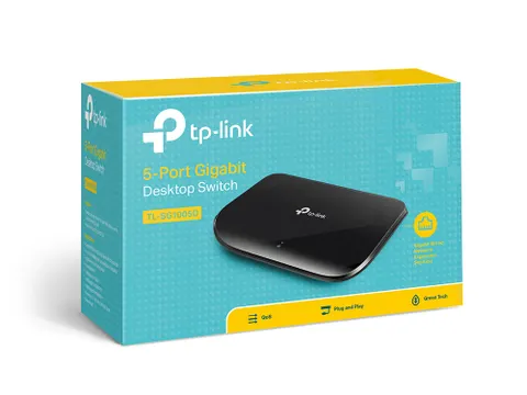 5-Poorts Gigabit Switch