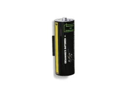 verzamelbak voor lege batterijen,6l,HxØ 375x140mm
