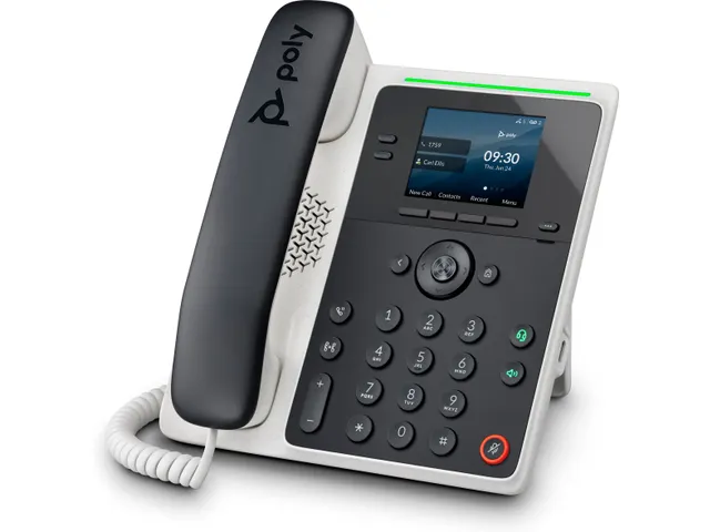 Poly Edge E100 IP-telefoon met PoE-ondersteuning