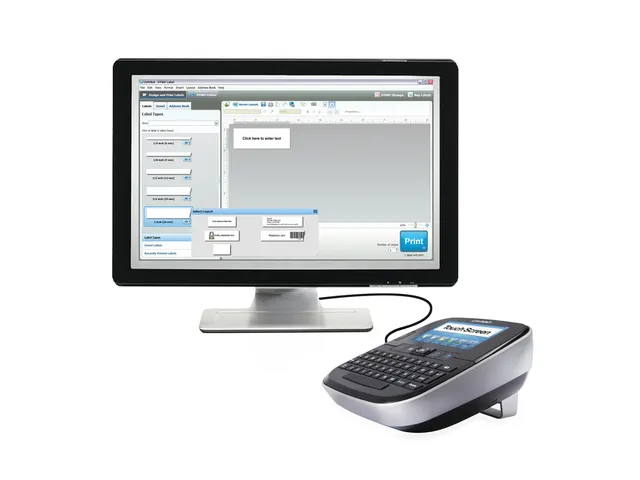 Labelprinter Dymo Labelmanager Lm 500 ts Azerty Touchscreen