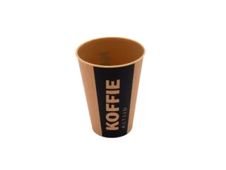 Beker IEZZY 180ml herbruikbaar Altijd Koffie 20 stuks bruin - 1