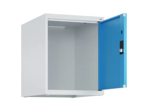 opzetkast,v. locker,1vak.,vak B 400mm,HxBxD 500x400x500mm,vleugeldeur