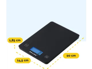 BRASQ Digitale keukenweegschaal 10KG DKS100 - 12