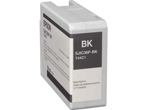 Epson C13T44C140 / SJIC36PK Inktcartridge zwart