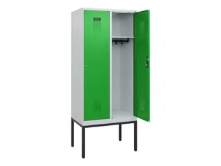 schoollocker,HxBxD 1950x800x500mm,2vak,vak B 400mm,cil.-slot - 1