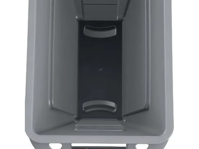 Rubbermaid afvalcontainer Slim Jim 87 liter grijs