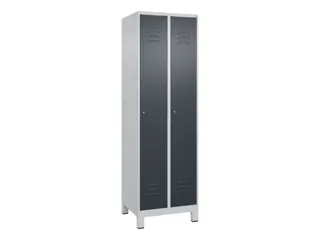 locker voor scheiding van kleding,HxBxD 1950x600x500mm,2vak - 1