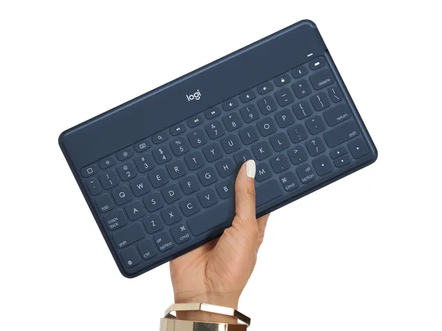 Logitech Keys-To-Go, Noors, 1,7 cm, 1,2 mm, Apple, iPad, iPhone, Apple