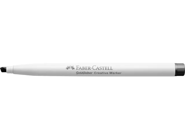 Marker creatief Faber-Castell Goldfaber beitelpunt C blackout (kleur n