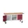 werkbank,HxBxD 830x1750x600mm,multiplexblad,uitrusting: 3laden,kast