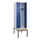 locker met bank,HxBxD 2120x600x815mm,2vak,vak B 300mm,cilinderslot