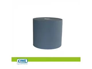 Poetsrol Industrie Recycled 2-laags 380 Meter Blauw 2 Rol - 1