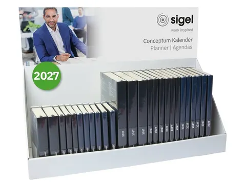 Inhoud agenda's Conceptum 2027 SC display SP043 Topper ST216 meebestel