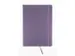 Schetsboek Kangaro A4 heather purple PU HC 80 vel 140gr roomwit met el