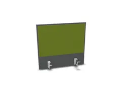 panneau de rehausse p. table de bureau MS-gris foncé BN7048-vert