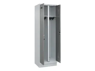 locker voor scheiding van kleding,HxBxD 1950x600x500mm,2vak - 1