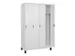 locker voor scheiding van kleding,HxBxD 1950x1200x500mm,4vak