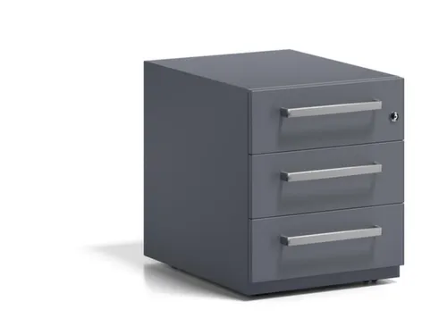 mobiel ladeblok,HxBxD 495x420x565mm,3lade(n),m. beugelgreep,cil.-slot