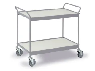 Universele Wagen 150kg Laadvl. Lxb 990x500mm 2 Etages Zilvergrijs - 1