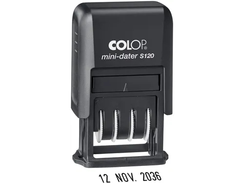 stempel mini-dater S120N, Nederlands