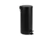 Pedaalemmer BRASQ 30 liter zwart