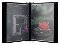 Jalema wandelement Flex-o-frame met 10 tassen Zwart