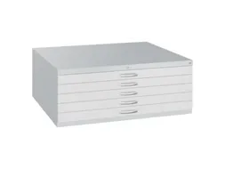 Tekeningenkast Hxbxd 420x1100x765mm 5 Laden Din A1 Ral7035