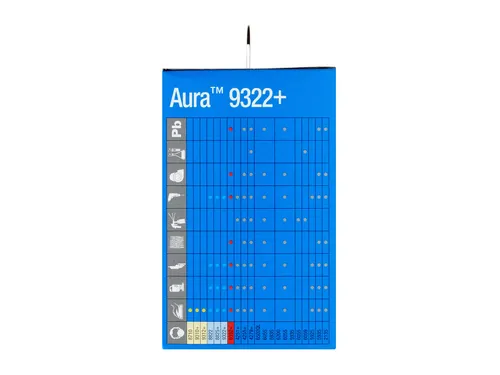 Stofmasker 3M Aura voor schuren 9322+ FFP2 met ventiel 5 stuks
