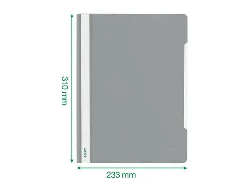 Snelhechter Leitz 4191 standaard A4 wit 30% gerecycled plastic