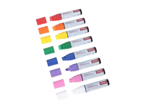 Krijtstift Europel watervast 15mm assorti 8 stuks