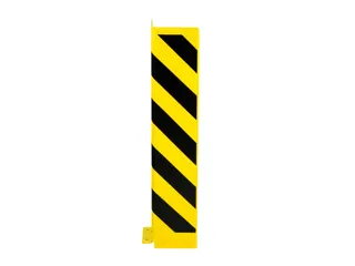 aanrijdbescherming voor stelling,v. binnen,HxL 800x160mm,staal - 5