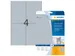 Etiket Herma 4216 105x148mm Weerbestendig Zlver 100 stuks