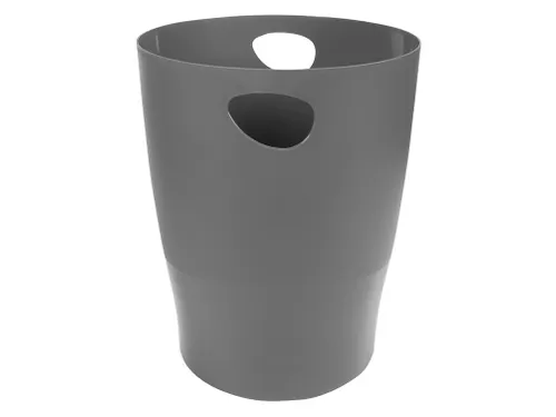 ECOBIN Office Papiermand 15 L assorti zwart/grijs