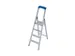 Ladder Aluminium Bordes H 0 95M 4Treden Incl. Bordes