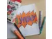 Feutre Bruynzeel Kids Glitter set 6 couleurs