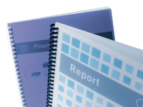 Voorblad Gbc A4 Polytechno 700 Micron Ice Wit