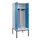 PBM-locker met bank,HxBxD 2120x800x815mm,2vak,vak B 400mm,draaigrendel