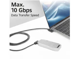 Kabel ACT USB-C hoek links/rechts 10Gbps 2m - 6