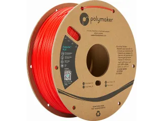 Polymaker PolyTerra PLA Candy 1.75 Filament Rood 1kg - 1