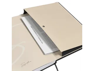 Notitieboek Oxford Signature A5 lijn 80vel zwart - 10