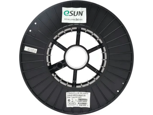 eSUN PLA+ 3D printer Filament 1.75mm Koud Wit 3kg